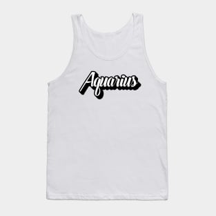 Aquarius Zodiac // Coins and Connections Tank Top